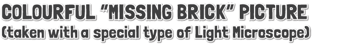 Colourful "Missing Bricks" Colourful "Missing Bricks"